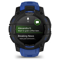 Garmin pulsómetros con gps Instinct 3  45 mm AMOLED SuperNova Negr 12