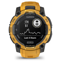Garmin pulsómetros con gps Instinct 3 45 mm, Solar Naranja con correa de silicona nara 03