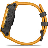 Garmin pulsómetros con gps Instinct 3 45 mm, Solar Naranja con correa de silicona nara 20