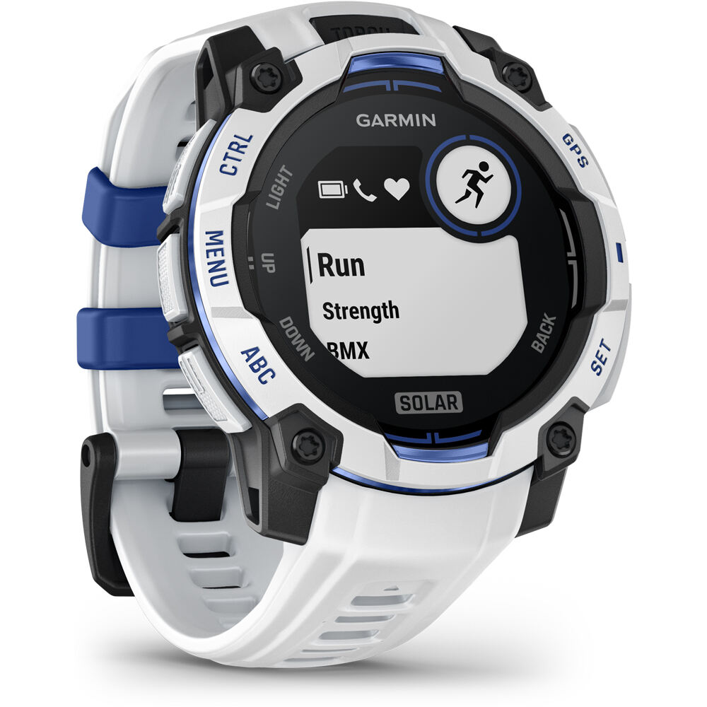 Garmin pulsómetros con gps Instinct 3  45 mm, Solar, Supernova Bla 02