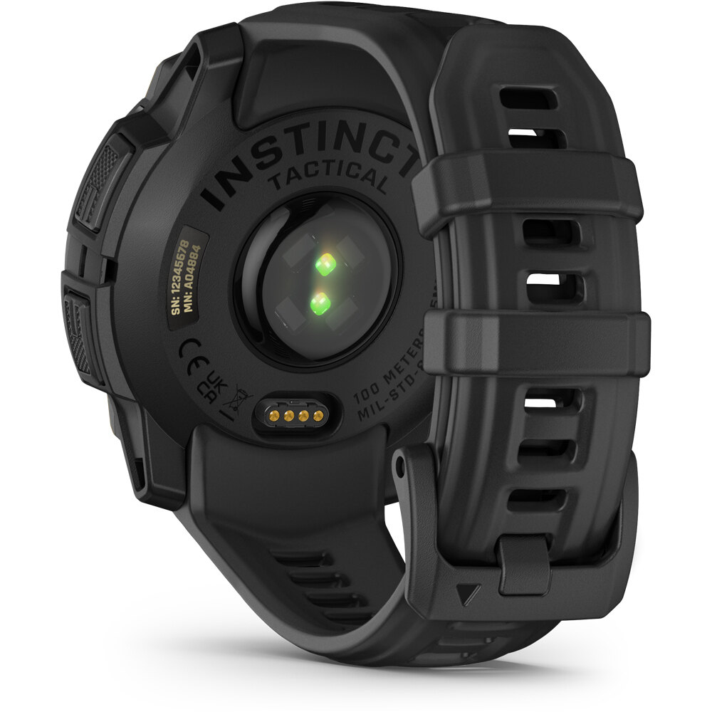 Garmin pulsómetros con gps Instinct 3  45 mm, Solar, Tactical Edit 01