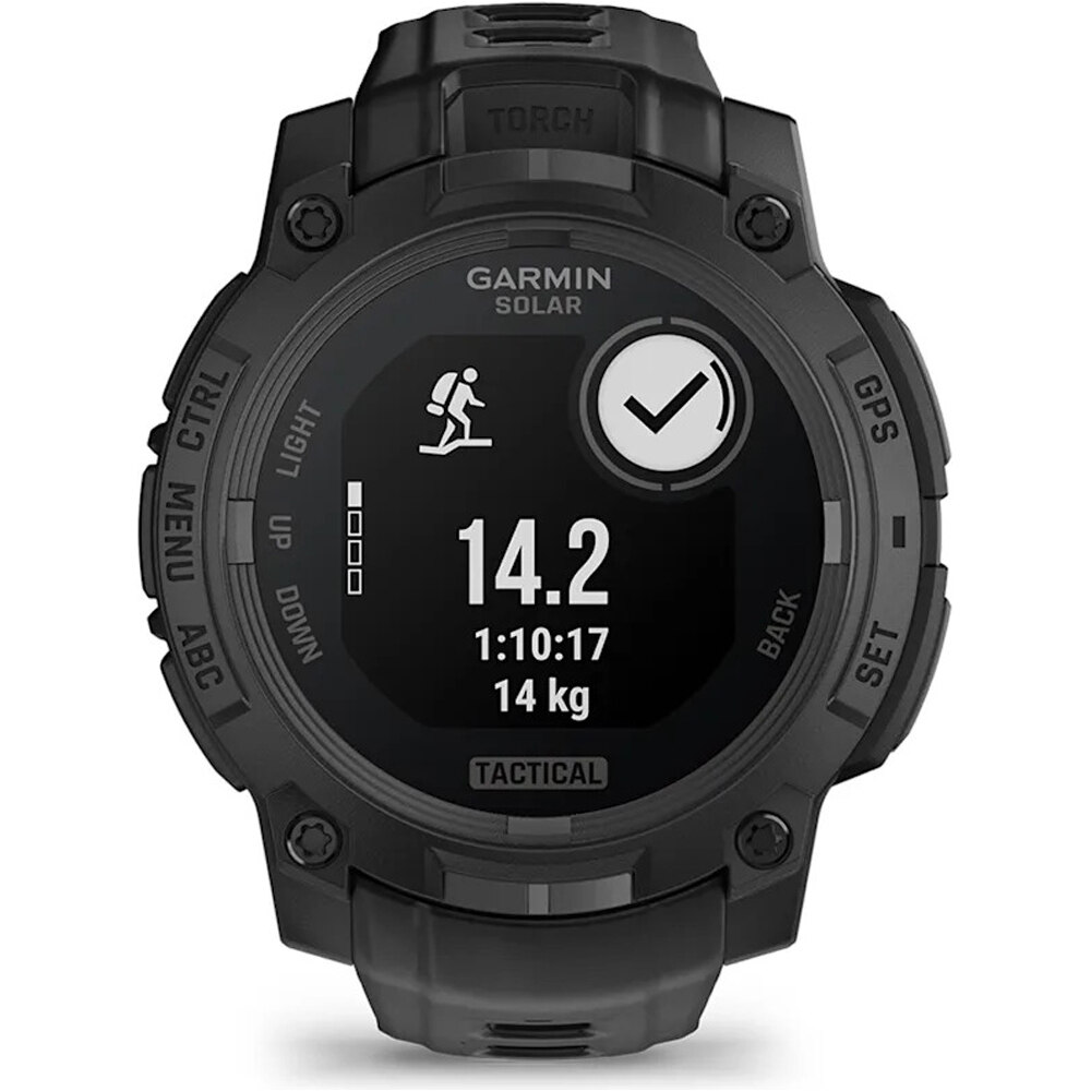 Garmin pulsómetros con gps Instinct 3  45 mm, Solar, Tactical Edit 03