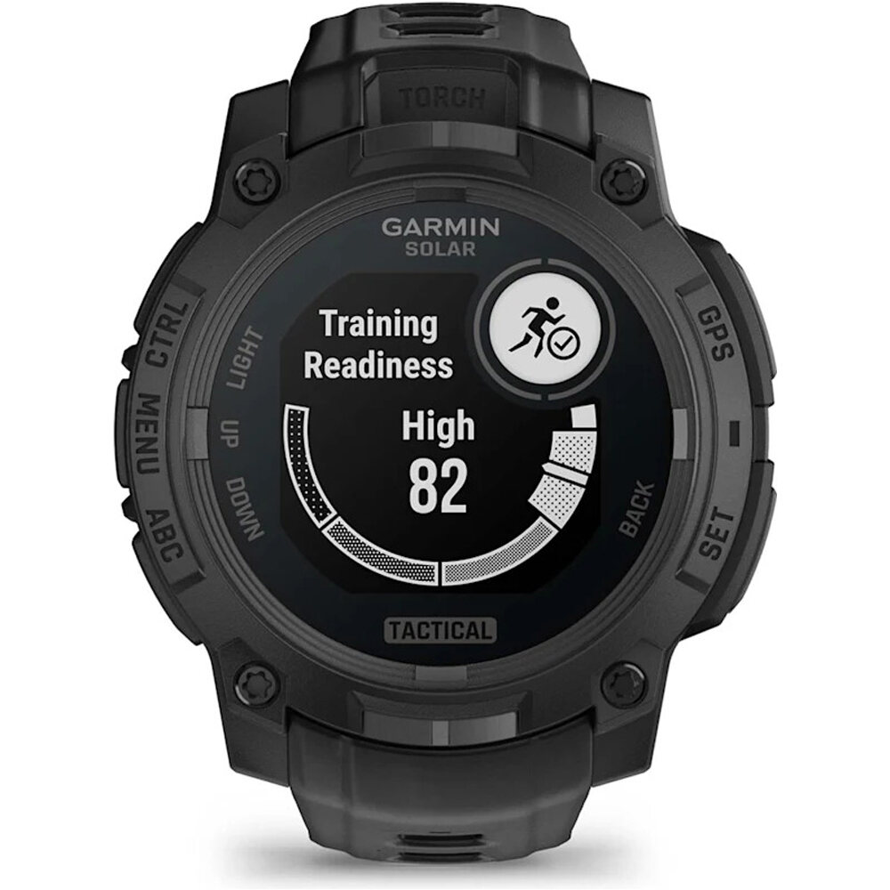 Garmin pulsómetros con gps Instinct 3  45 mm, Solar, Tactical Edit 04