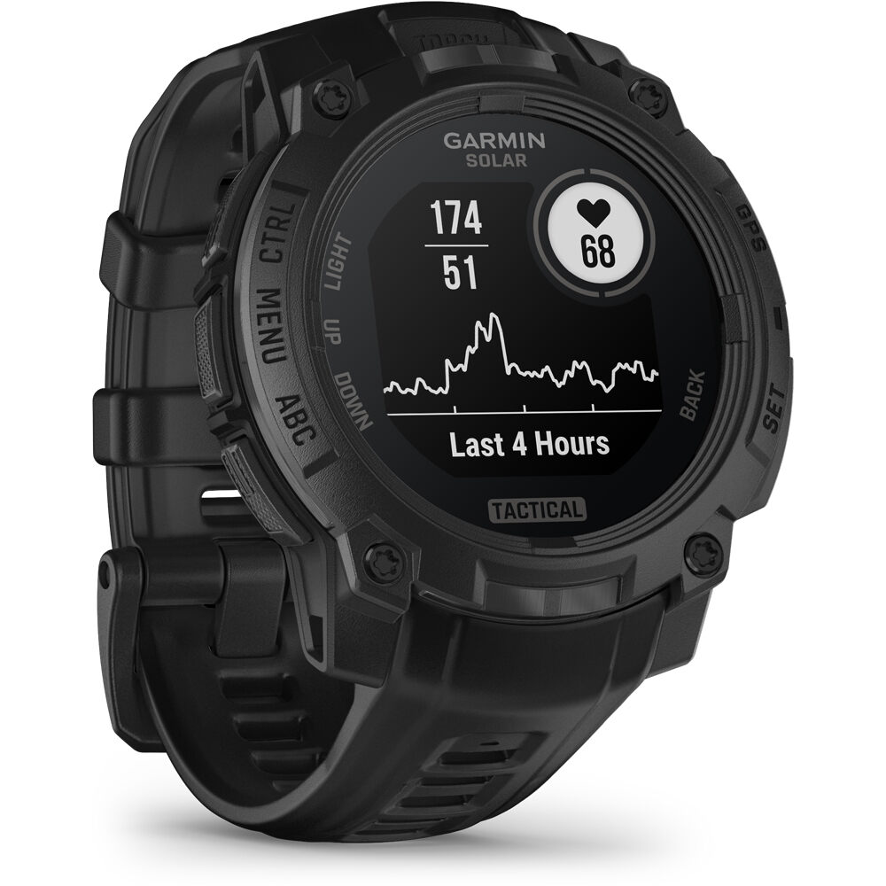 Garmin pulsómetros con gps Instinct 3  45 mm, Solar, Tactical Edit 06
