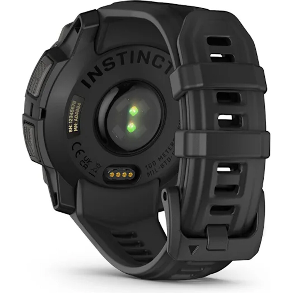 Garmin pulsómetros con gps Instinct 3, 45mm, AMOLED, Black Bezel wi 01