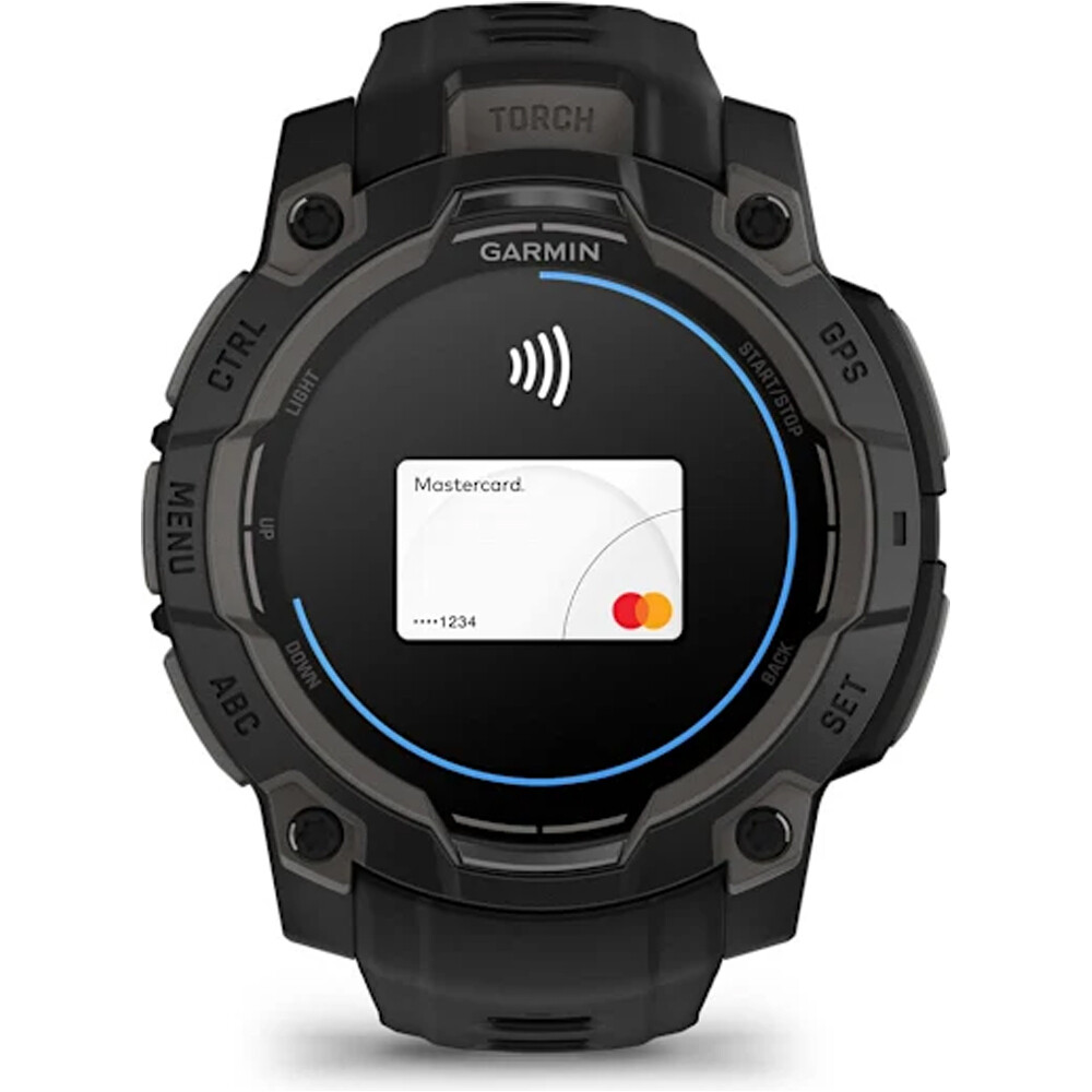 Garmin pulsómetros con gps Instinct 3, 45mm, AMOLED, Black Bezel wi 12