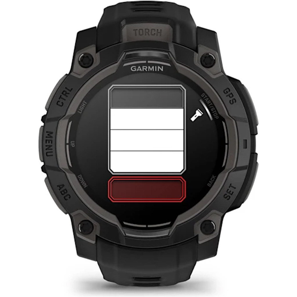 Garmin pulsómetros con gps Instinct 3, 45mm, AMOLED, Black Bezel wi 13