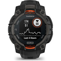 Garmin pulsómetros con gps Instinct 3, 45mm, Solar, Black Bezel wit 03