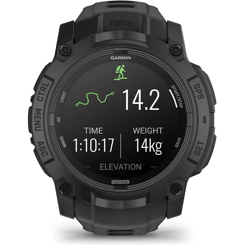 Garmin pulsómetros con gps Instinct 3  50 mm, AMOLED, Tactical Edi 05