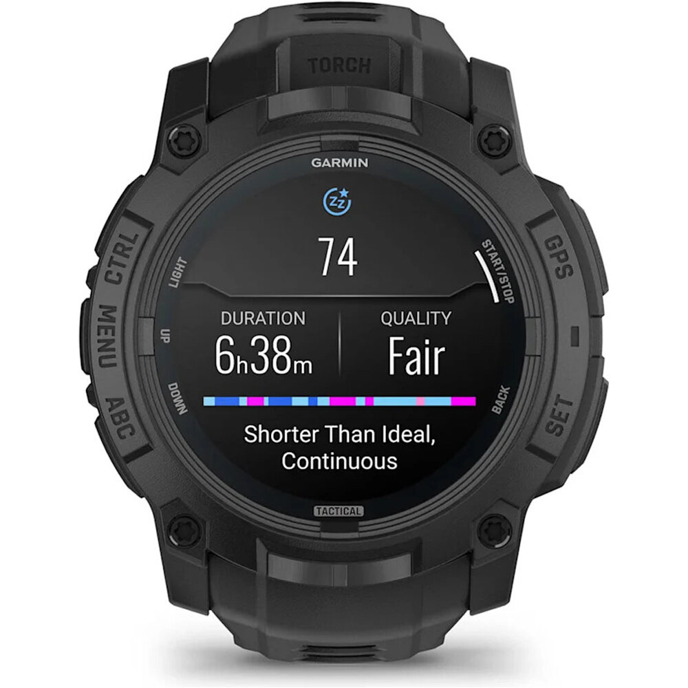 Garmin pulsómetros con gps Instinct 3  50 mm, AMOLED, Tactical Edi 08