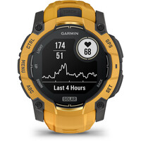 Garmin pulsómetros con gps Instinct 3 50 mm, Solar Naranja con correa de silicona nara 03