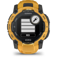 Garmin pulsómetros con gps Instinct 3 50 mm, Solar Naranja con correa de silicona nara 10