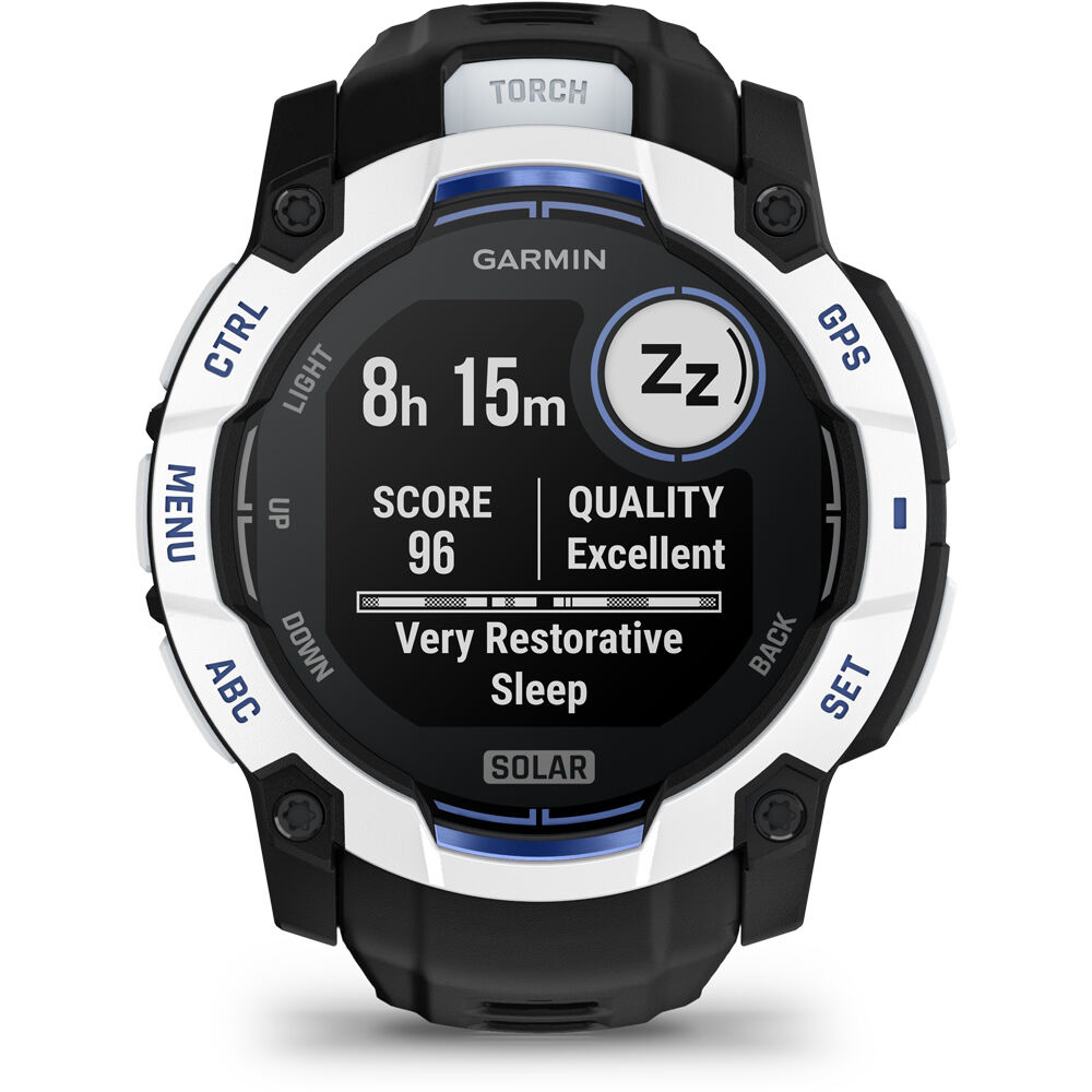 Garmin pulsómetros con gps Instinct 3  50 mm, Solar, Supernova Bla 09