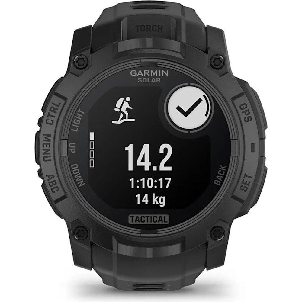 Garmin pulsómetros con gps Instinct 3  50 mm, Solar, Tactical Edit 03