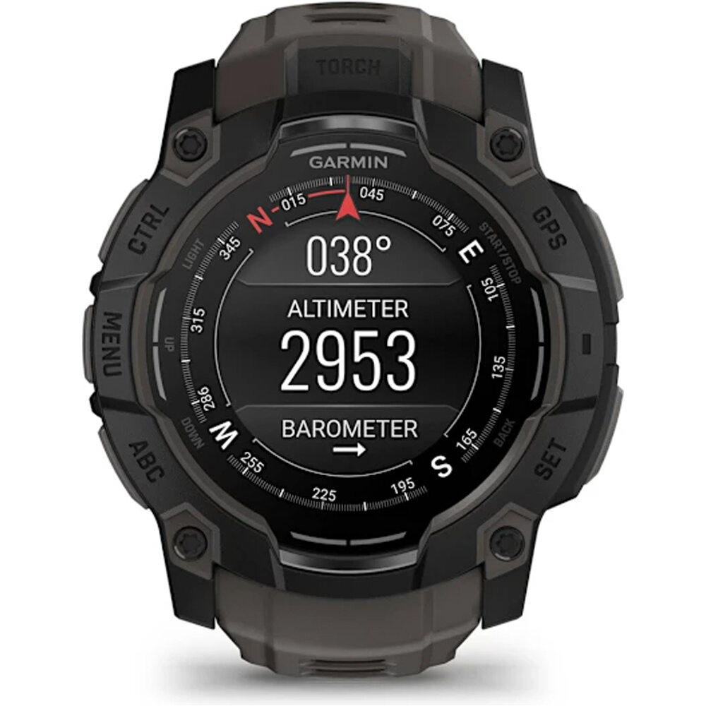 Garmin pulsómetros con gps Instinct 3, 50mm, AMOLED, Black Bezel wi 04