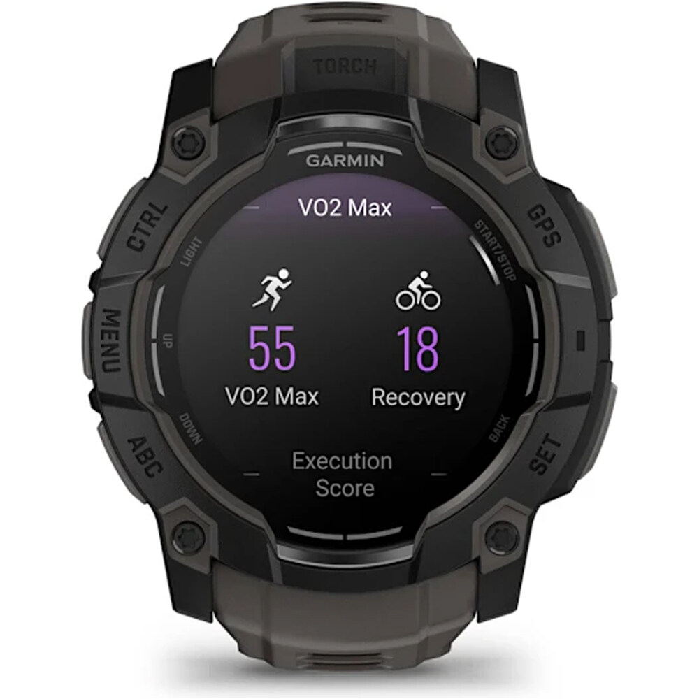 Garmin pulsómetros con gps Instinct 3, 50mm, AMOLED, Black Bezel wi 09