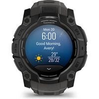 Garmin pulsómetros con gps Instinct 3, 50mm, AMOLED, Black Bezel wi 10
