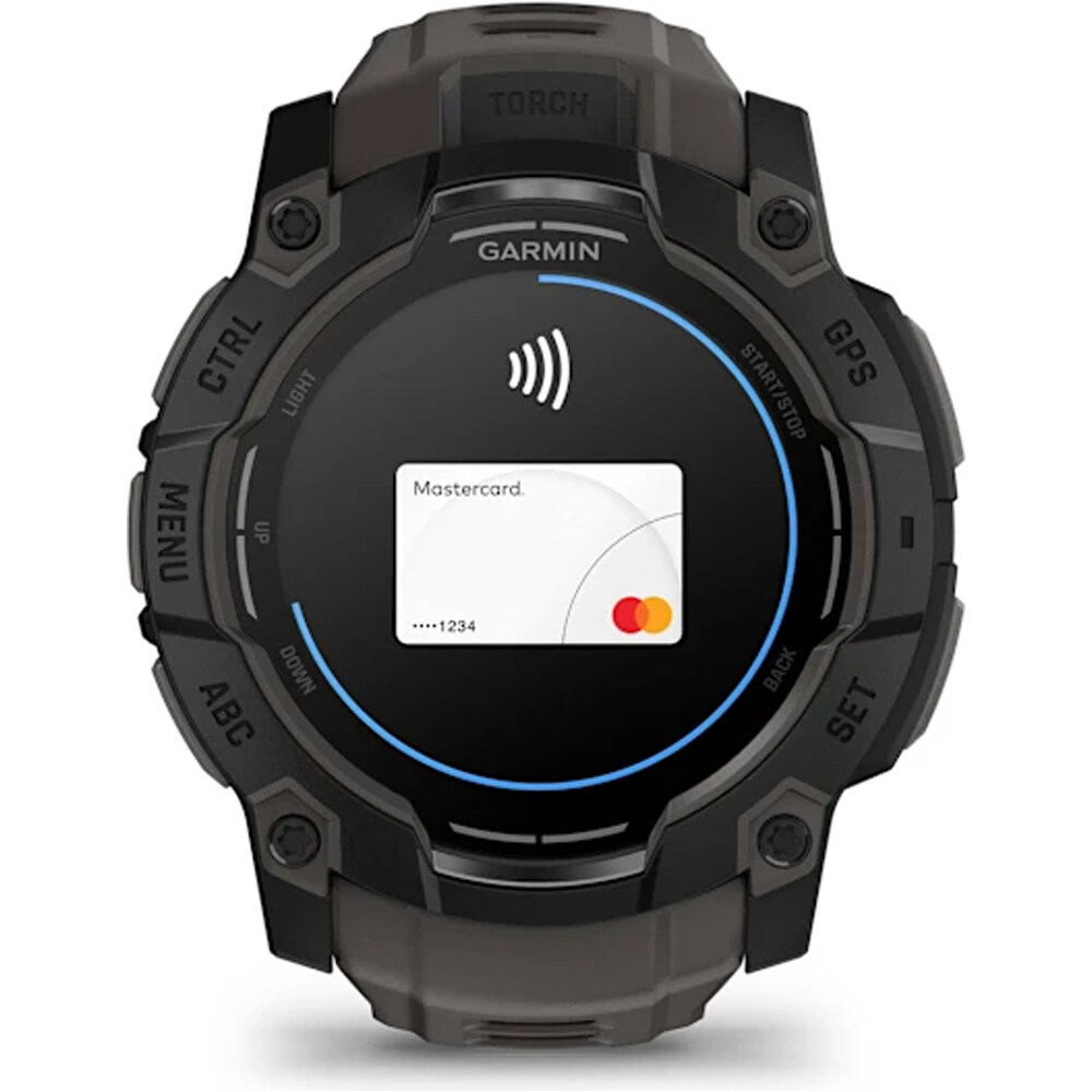 Garmin pulsómetros con gps Instinct 3, 50mm, AMOLED, Black Bezel wi 12