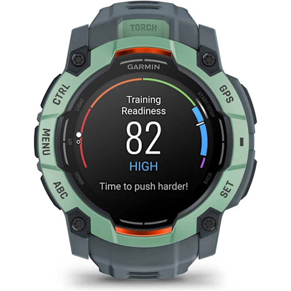Garmin pulsómetros con gps Instinct 3, 50mm, AMOLED, Neo Tropic Bez 06