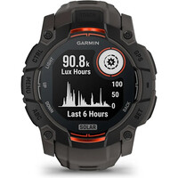 Garmin pulsómetros con gps Instinct 3, 50mm, Solar, Black Bezel wit 02