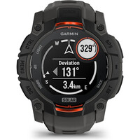 Garmin pulsómetros con gps Instinct 3, 50mm, Solar, Black Bezel wit 06