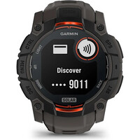 Garmin pulsómetros con gps Instinct 3, 50mm, Solar, Black Bezel wit 14