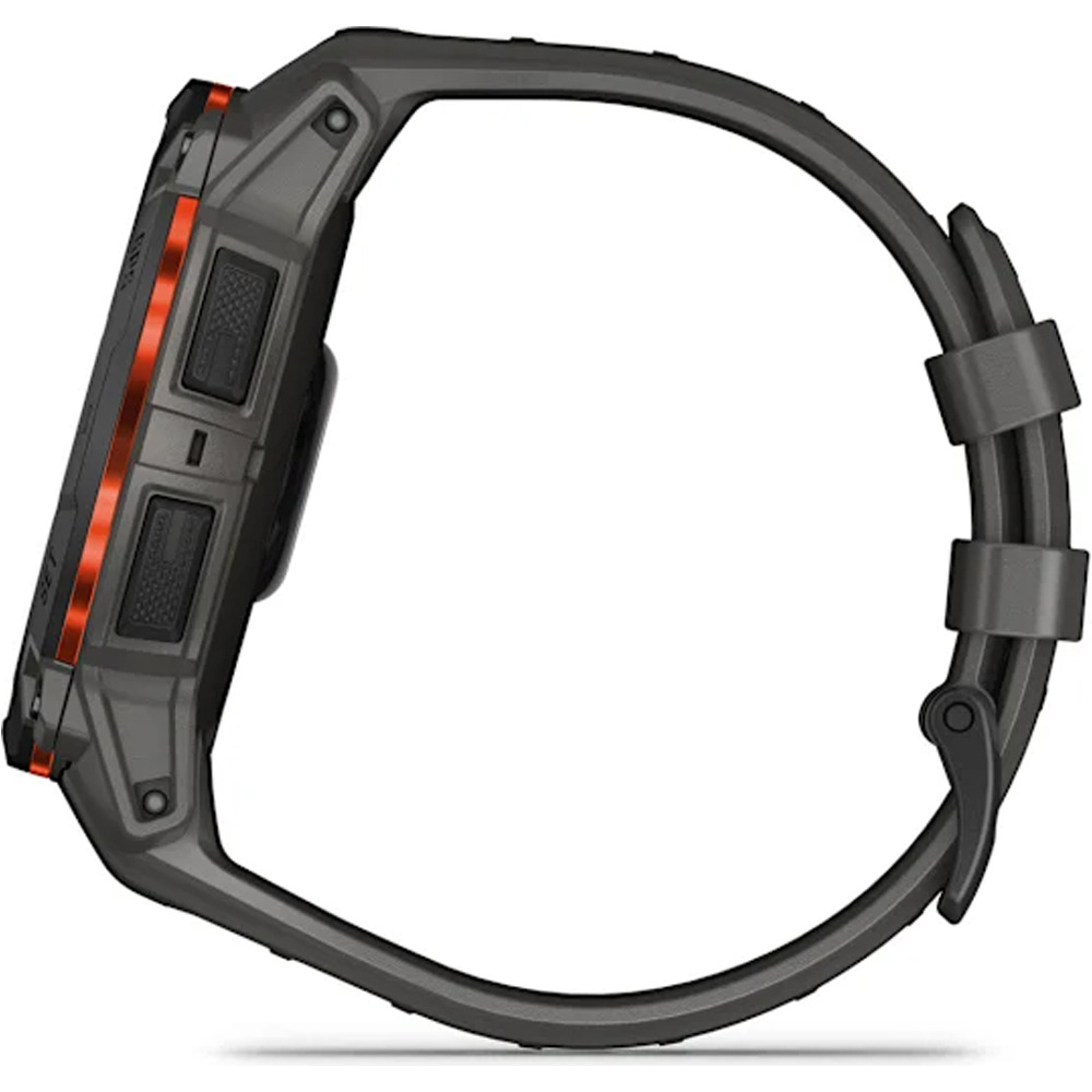 Garmin pulsómetros con gps Instinct 3, 50mm, Solar, Black Bezel wit 18