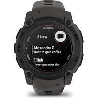 Garmin pulsómetros con gps Instinct E, 40mm, Black Bezel with Charc 08