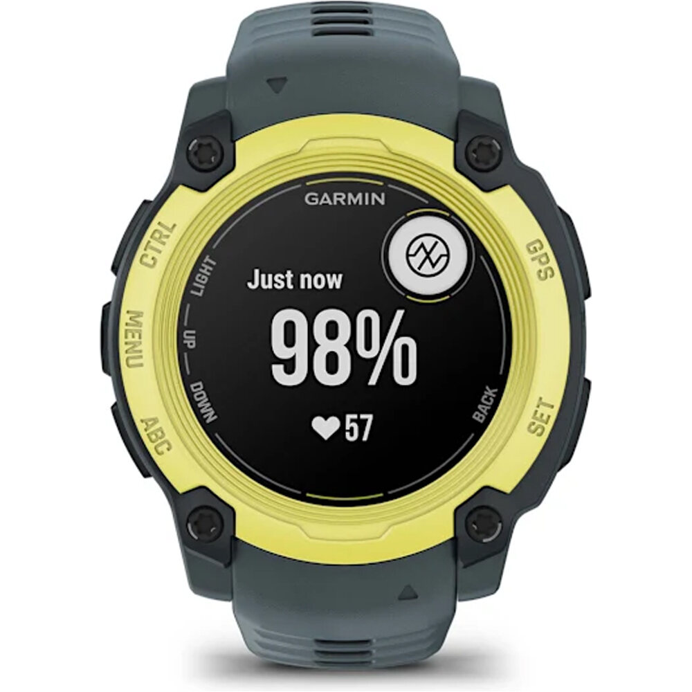 Garmin pulsómetros con gps Instinct E, 40mm, Electric Lime Bezel wi 06