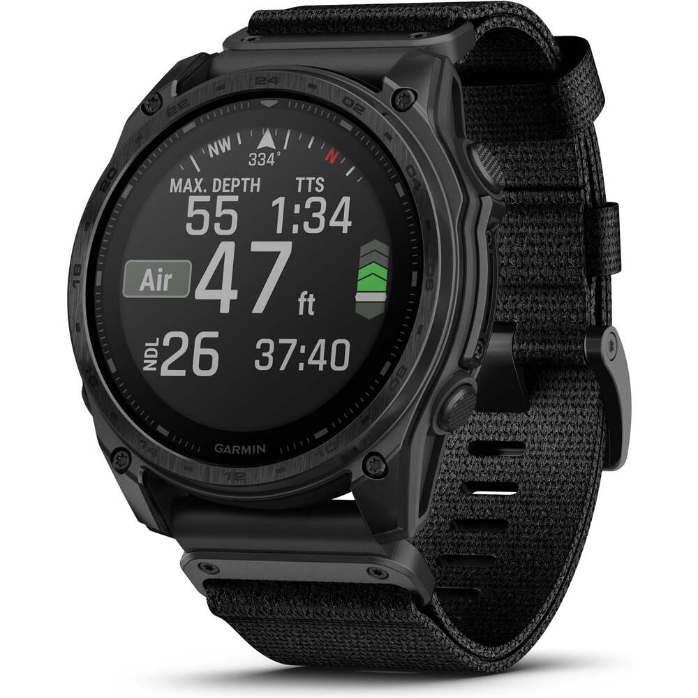 Garmin pulsómetros con gps tactix 8  51 mm, Solar, Cristal de Zafi 06