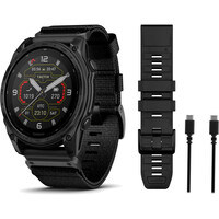 Garmin pulsómetros con gps tactix 8  51 mm, Solar, Cristal de Zafi vista frontal