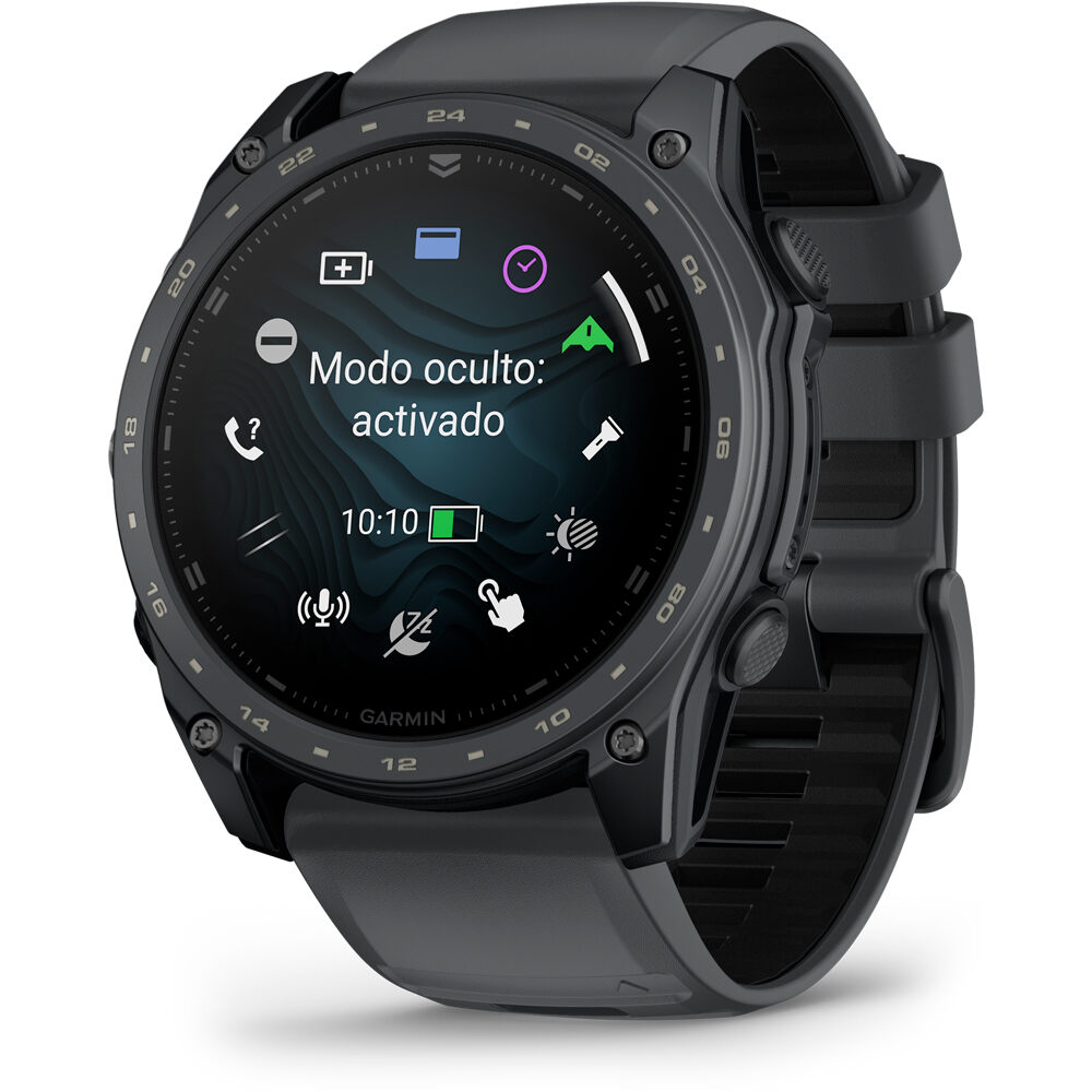 Garmin pulsómetros con gps Tactix 8 Gris Cerakote 51 mm, AMOLED, Z 03