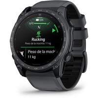 Garmin pulsómetros con gps Tactix 8 Gris Cerakote 51 mm, AMOLED, Z 09