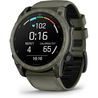 Garmin pulsómetros con gps tactix 8 Verde Cerakote  51 mm, AMOLED, 05