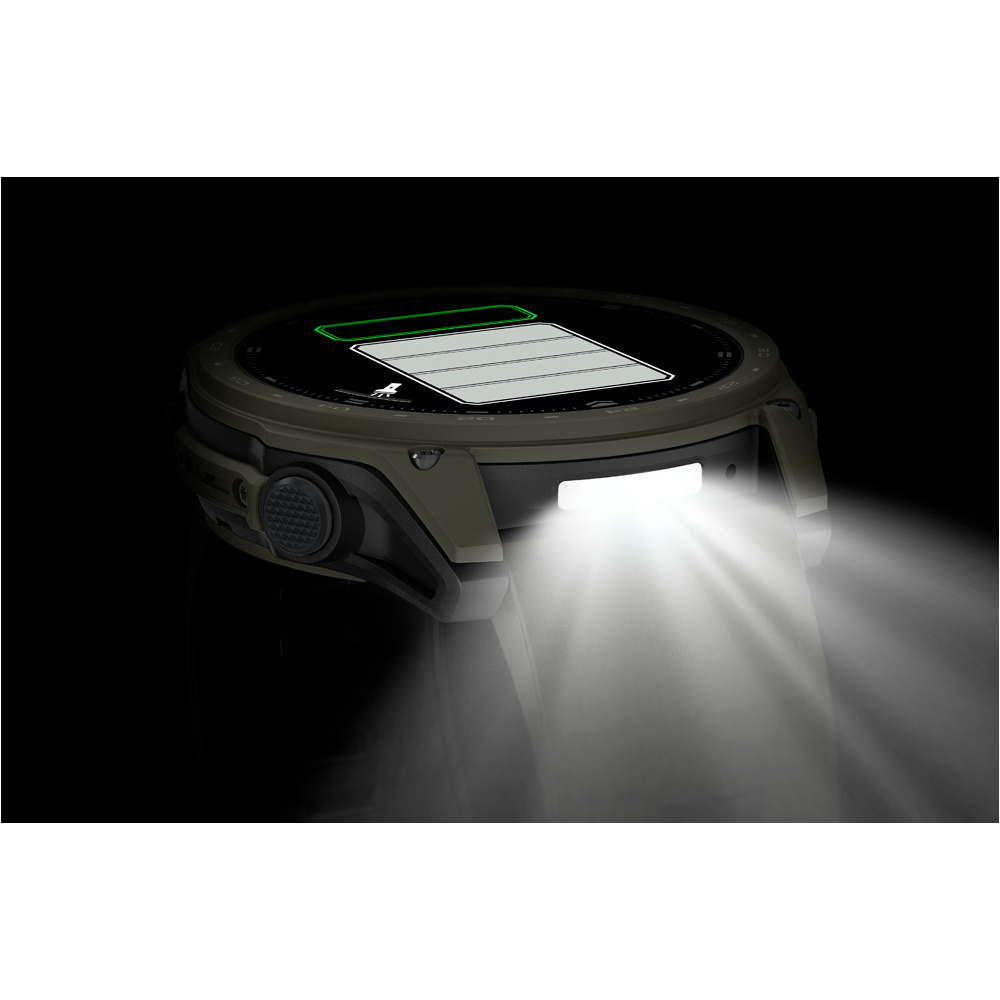 Garmin pulsómetros con gps tactix 8 Verde Cerakote  51 mm, AMOLED, 11