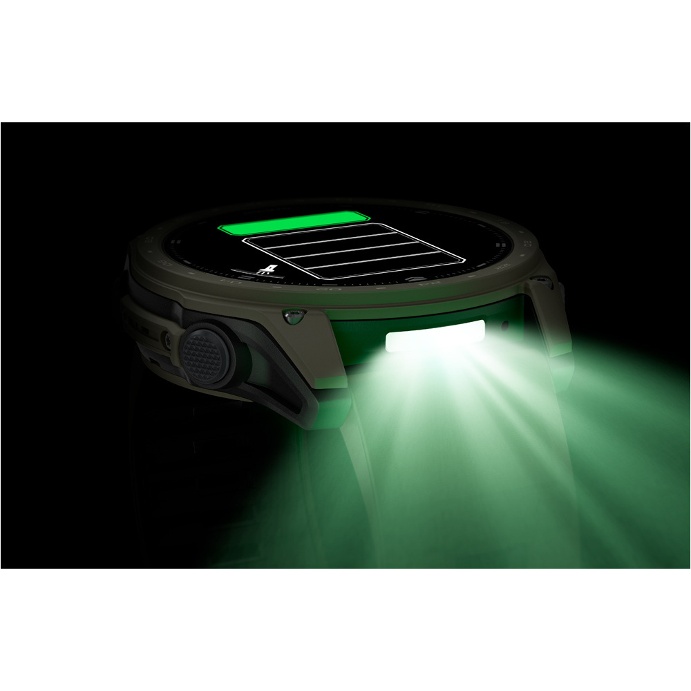 Garmin pulsómetros con gps tactix 8 Verde Cerakote  51 mm, AMOLED, 12