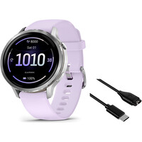 Garmin smartwatch Venu 4 - 41mm Lila vista frontal