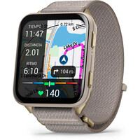 Garmin smartwatch Venu X1 dorado con correa de nailon Comf 04