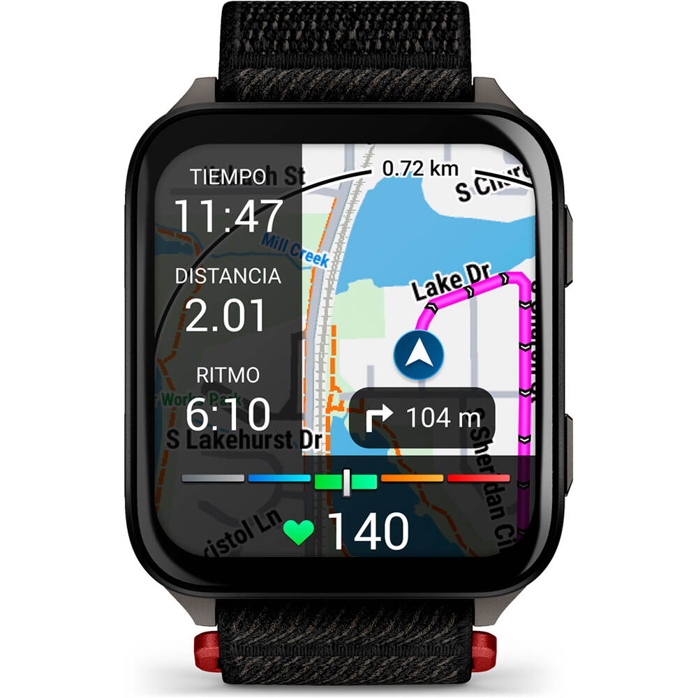 Garmin smartwatch Venu X1 Negro correa ComfortFit negra 02