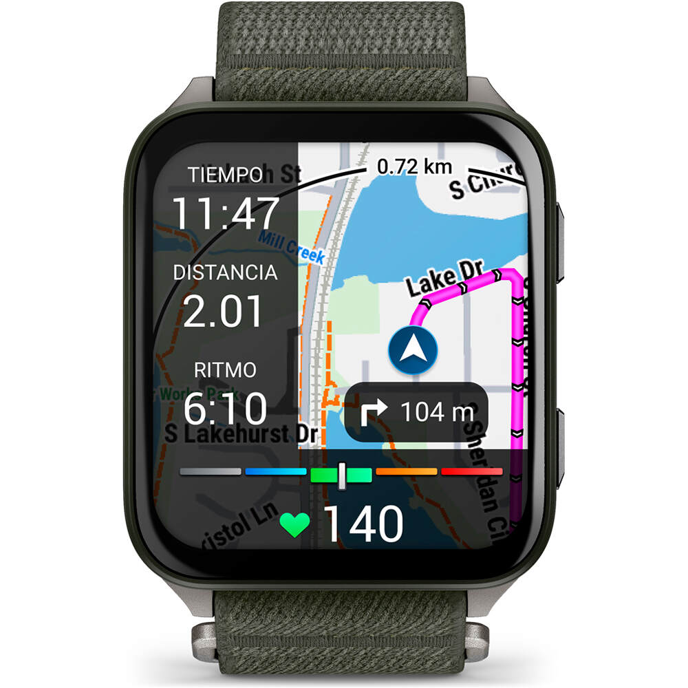 Garmin smartwatch Venu X1 Verde correa ComfortFit verde 02
