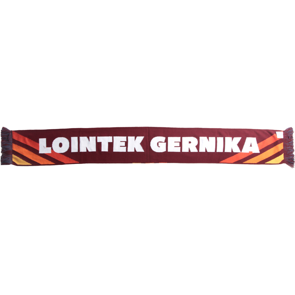 Gernika Kesb merchandaising equipos de fútbol oficiales LOINTEK 25 BUFANDA vista frontal
