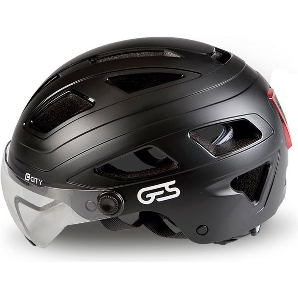 Ges casco bicicleta CASCO CITY CON PANTALLA 01