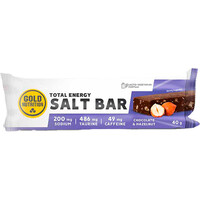 Gold Nutrition barritas energéticas ENDURANCE SALT BAR CHOCO & HAZELNUT vista frontal