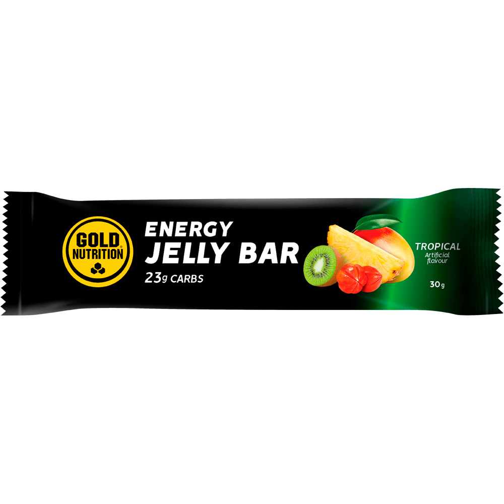 Gold Nutrition Gelatinas JELLY BAR TROPICAL - 30 G vista frontal