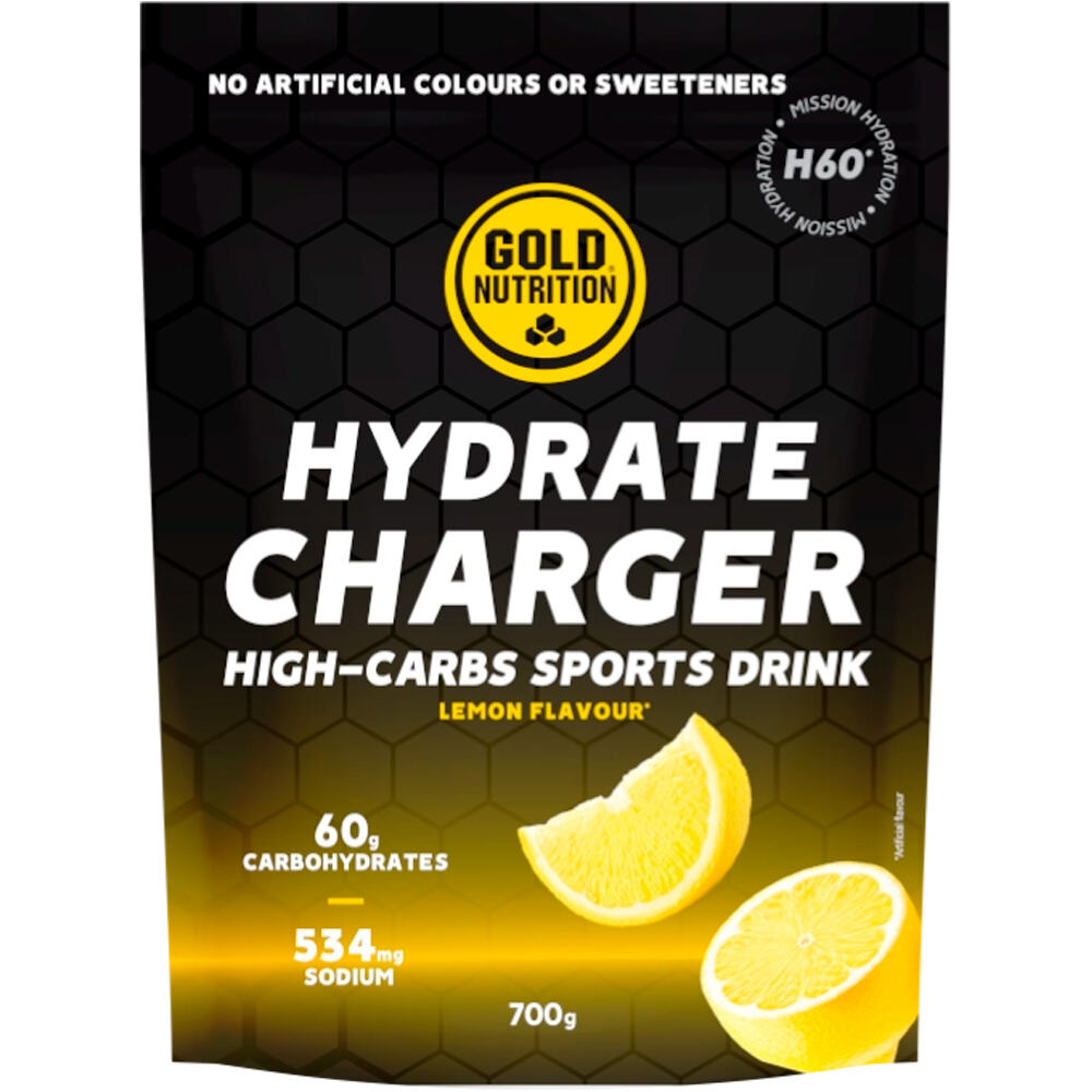 Gold Nutrition hidratación HYDRATE CHARGER H60 LIMN -700GR vista frontal