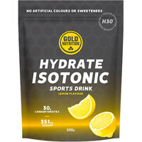 Gold Nutrition hidratación HYDRATE ISOTONIC H30 LEMON - 500 G vista frontal