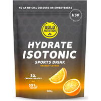 Gold Nutrition hidratación HYDRATE ISOTONIC H30 NARANJA- 500 G vista frontal