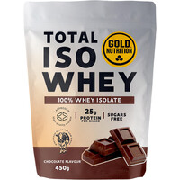 Gold Nutrition Proteinas Aislado Suero/Whey TOTAL ISO WHEY CHOCOLATE - 450 GR vista frontal