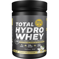 Gold Nutrition proteínas TOTAL HYDRO WHEY VAINILLA - 900 G vista frontal
