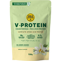 Gold Nutrition Vegano V-PROTEIN VANILLA - 240 G vista frontal
